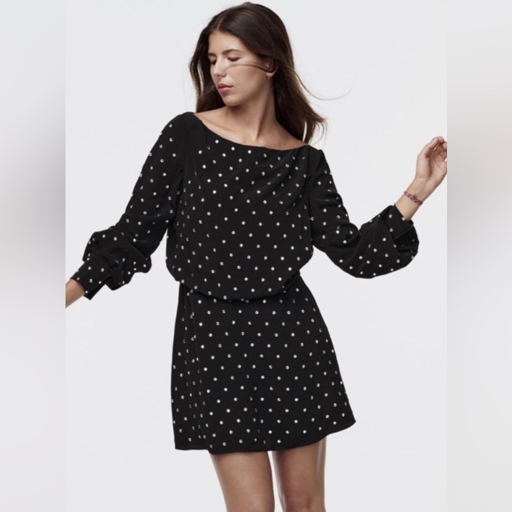 Zara rhinestone dress